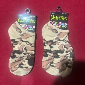 Tan and brown camo print